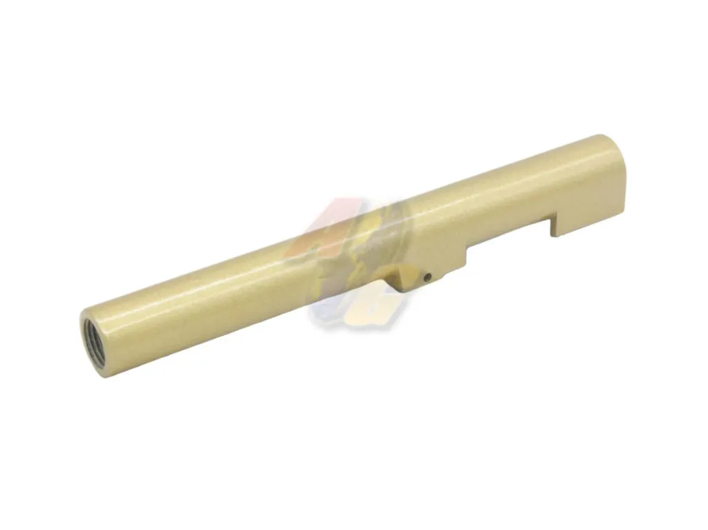 Double Bell Metal M9 Outer Barrel for M9 GBB without Hop-Up System - Gold