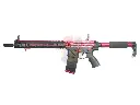 APS Ghost Patrol Phantom Rifle Red with e-Silver Edge 2.0 AEG