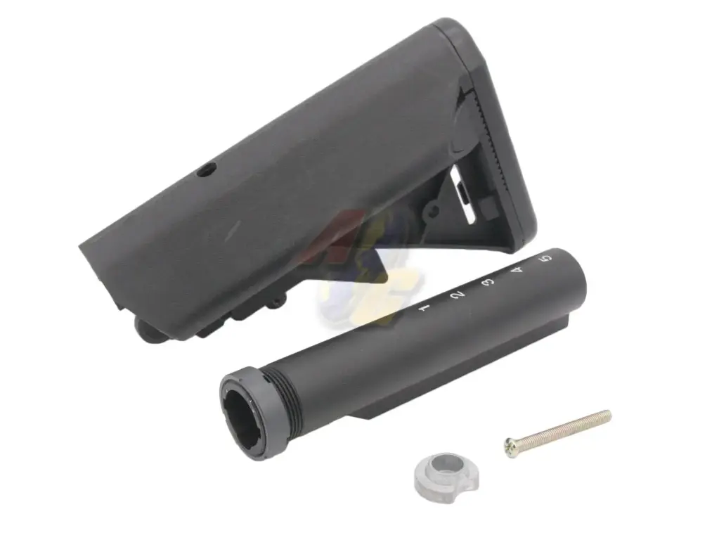 E&C M4 Crane Stock with Metal Tube for M4 AEG