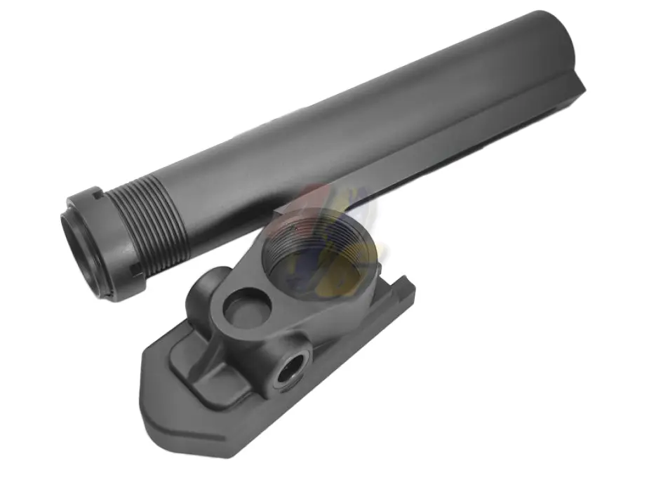 Airsoft Artisan SCAR Stock Adapter for WE SACR GBB/ SCAR AEG Series - Black