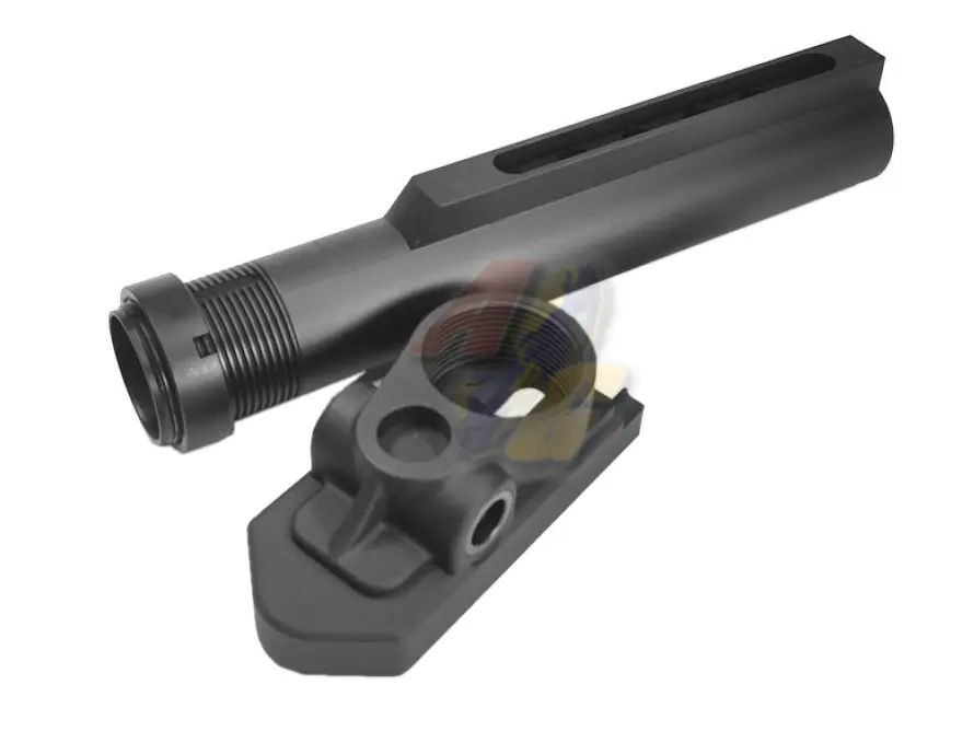 Airsoft Artisan SCAR Stock Adapter for Tokyo Marui SCAR Series EBB (Black)
