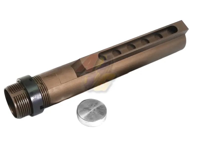 Airsoft Artisan 6 Position Buffer Tube for WE/ VFC/ WA M4 Series GBB (Mil Spec./ DE)