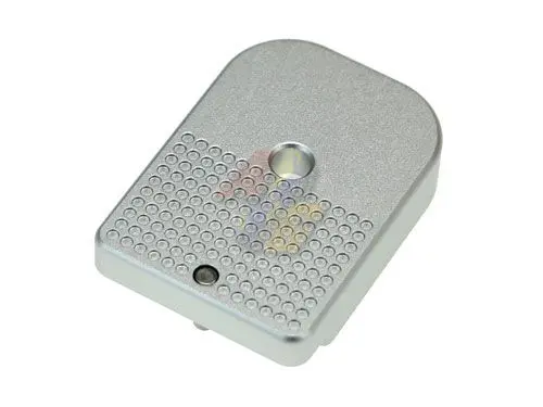 COWCOW Technology D01 Dottac Magazine Base for Tokyo Marui Hi-Capa GBB Series - Silver