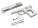 Guarder Aluminum Kit for Tokyo Marui Detonics.45 Series GBB (Cerakote Sliver/ Hairline Polish/ Early Marking)