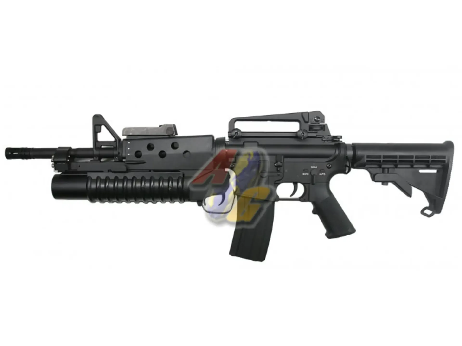 [AG-CAEG-701203] AG Custom E&C M4A1 AEG with M203 Set
