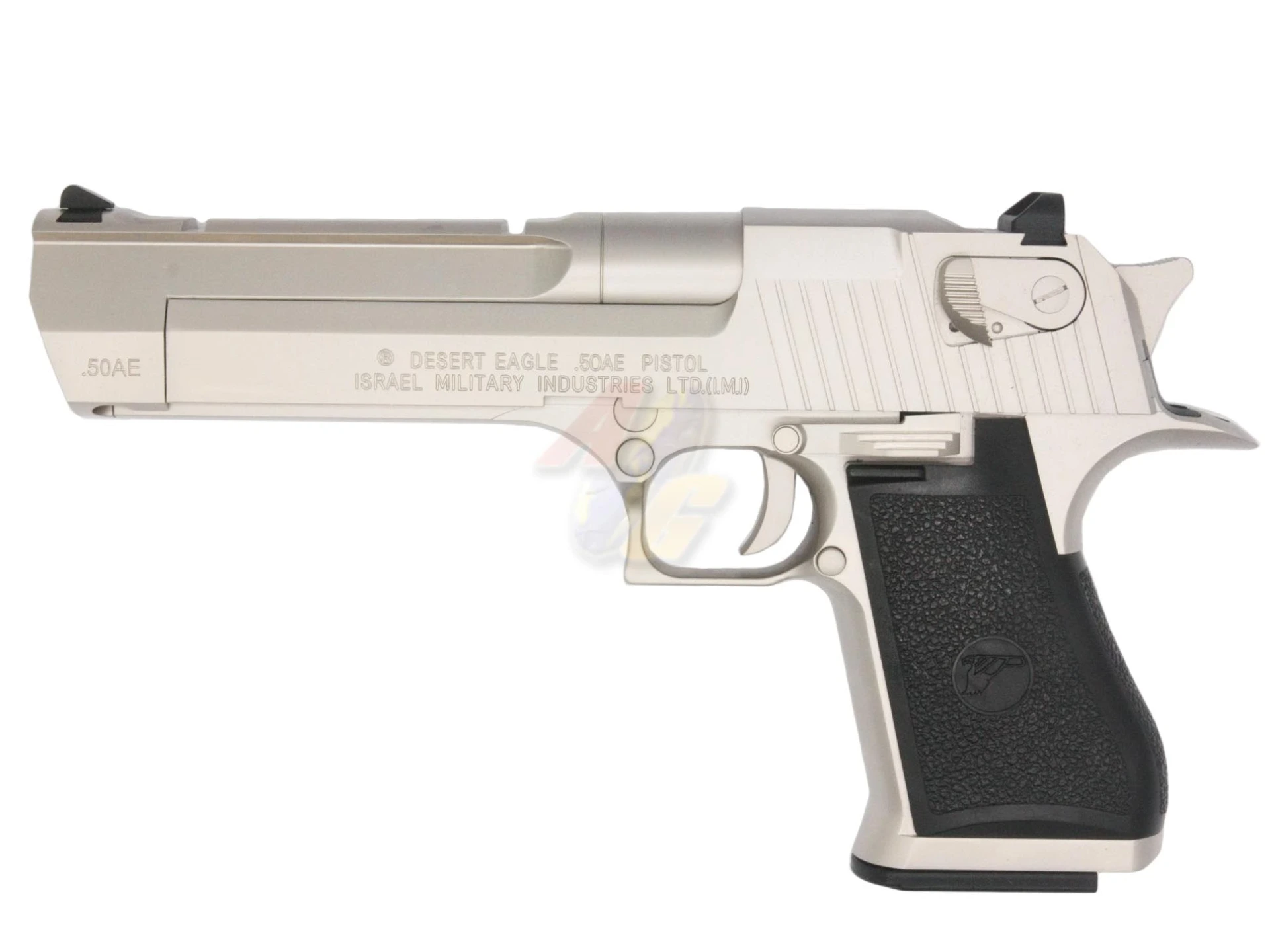 AG/ ALC Custom Full Steel Desert Eagle .50AE Pistol - Matt Silver
