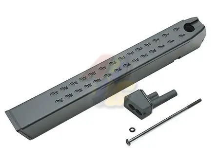 [GD-GLK140-BK] Guarder Aluminum Magazine Case for Tokyo Marui G17/ G18C/ G22/ G34 GBB - Extended (Black)