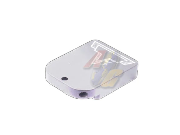 [AW-EMG-PT-0037] EMG TTI Combat Master Co2 Magazine Base Plate - Silver (by Armorer Work)