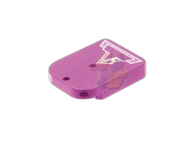 [AW-EMG-PT-0041] EMG TTI Combat Master Gas Magazine Base Plate - with Charging Port/ Purple (by Armorer Work)