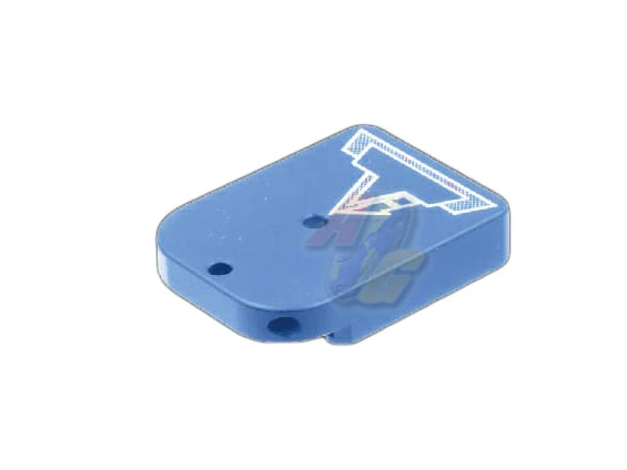 EMG TTI Combat Master Gas Magazine Base Plate - with Charging Port/ Blue (by Armorer Work)