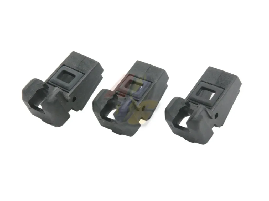 Army Force Plastic Magazine Lip with Airtight Rubber for Tokyo Marui Hi-Capa GBB Series - 3pcs