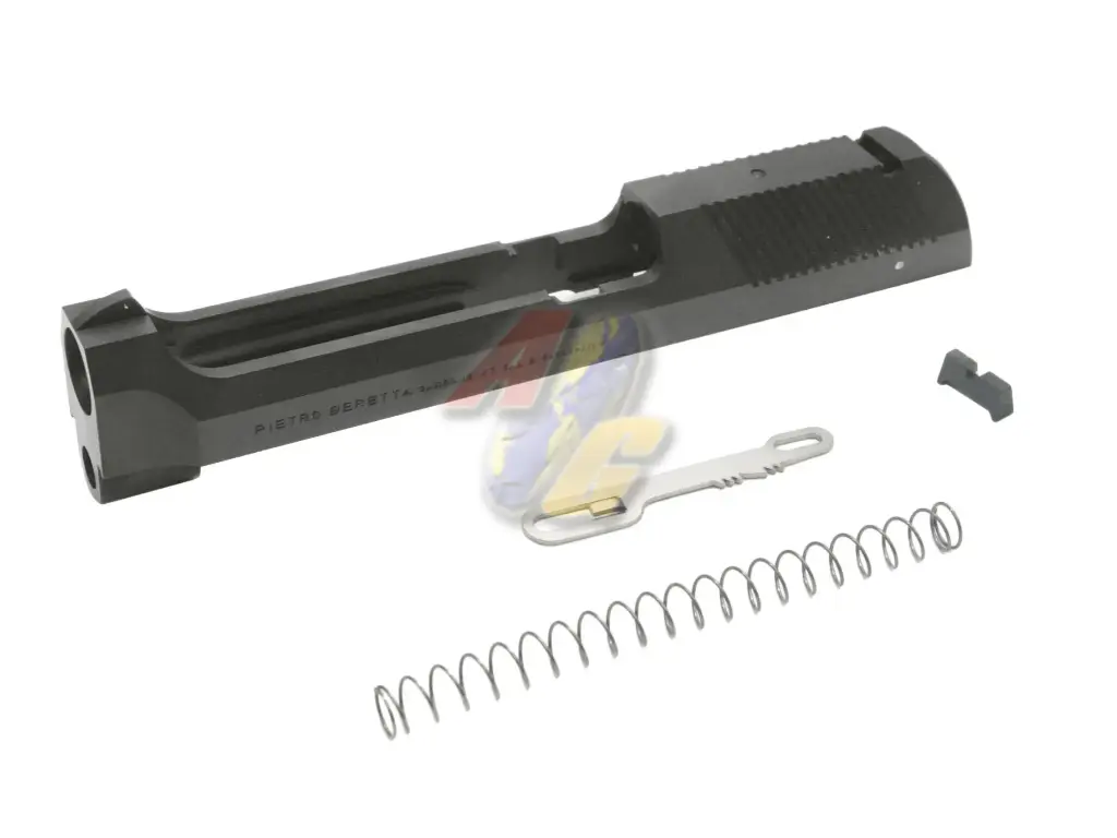 RobinHood Steel Slide with 3rds Burst Part for KSC M93R GBB (System 7) (No Barrel)