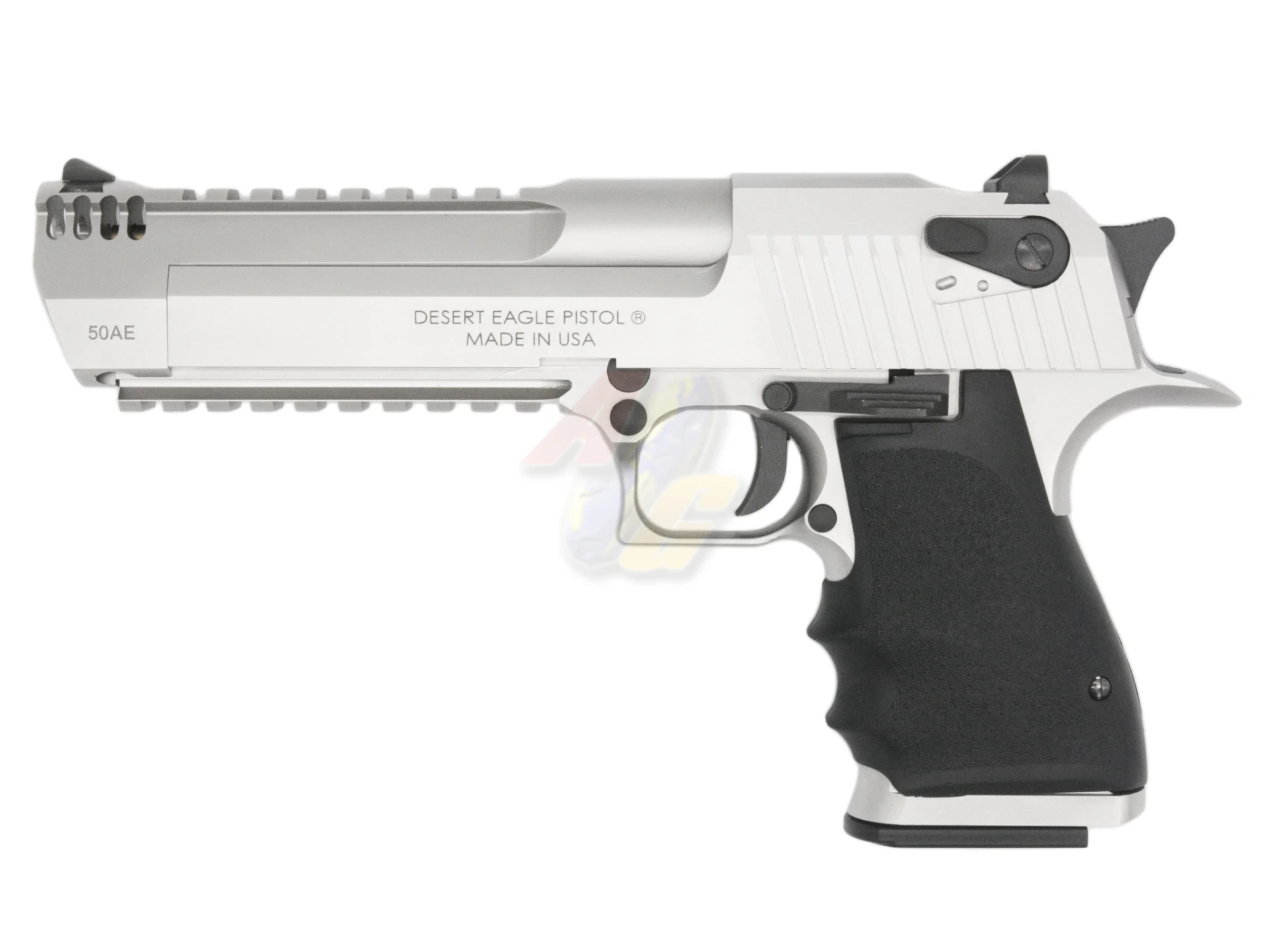 AG/ ALC Custom Desert Eagle L6 .50 Stainless Pistol - Silver
