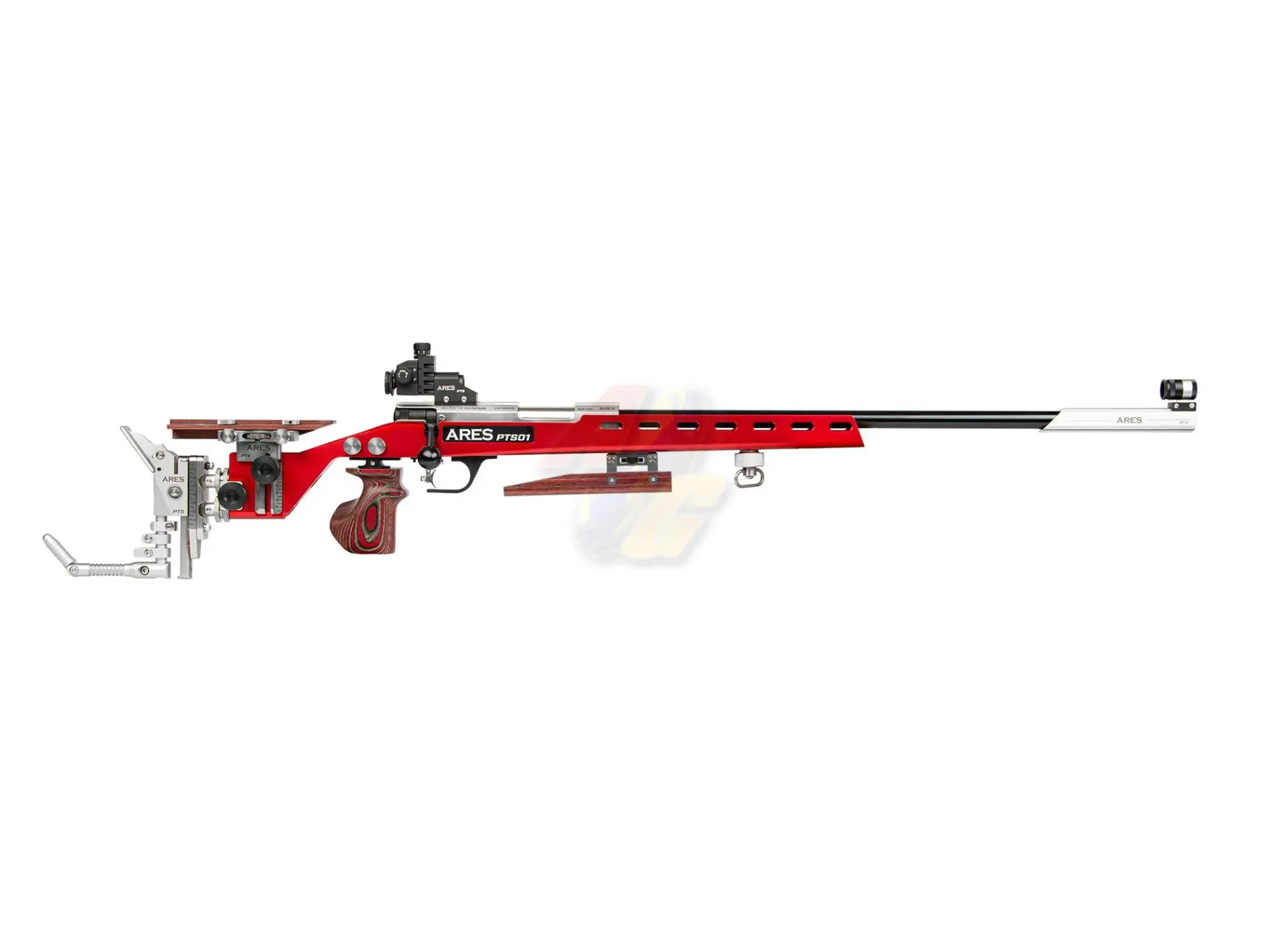 [ARES-PTS01-RD] ARES Precision Target Shooting Rifle (Red)