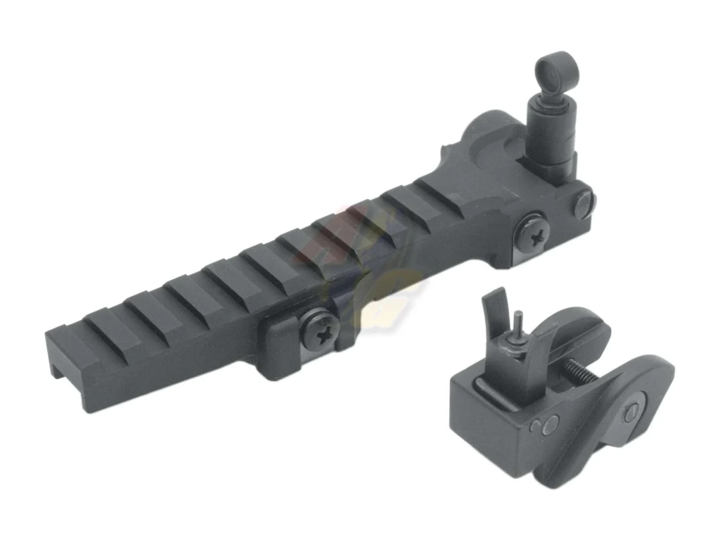 [DB-G002-1] Double Bell KAC Style Flip-Up Front and Rear Sight for G36 Airsoft Rifle