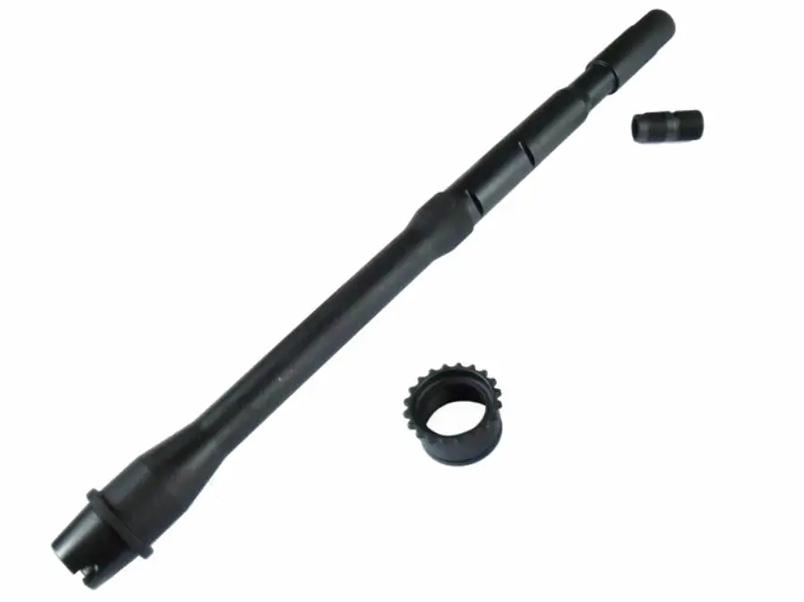 Z-Parts 14.5 Inch Steel Outer Barrel Set for Tokyo Marui M4 MWS GBB Series