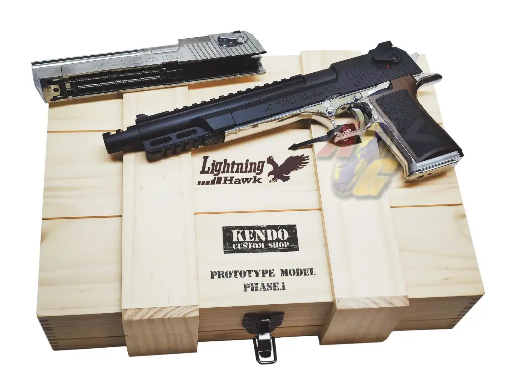 Tokyo Marui Lightning Hawk .50AE 10 Inch Magnaport Custom GBB ( Limited )