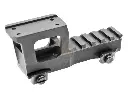 C&C Tac T1, T2 Micro/ Holosun 2.33" Height Rise Mount - RB1 Style (BK)