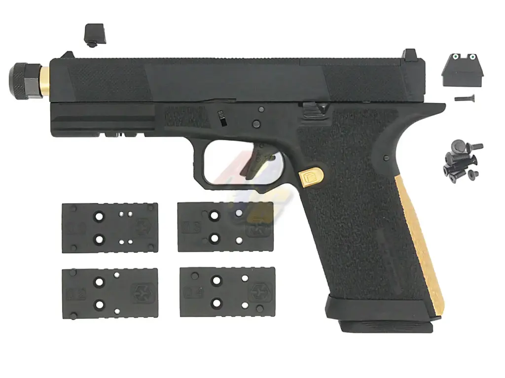 EMG SAI Utility Standard GBB Pistol (Gold/ Licensed) (by Armorer Works) 