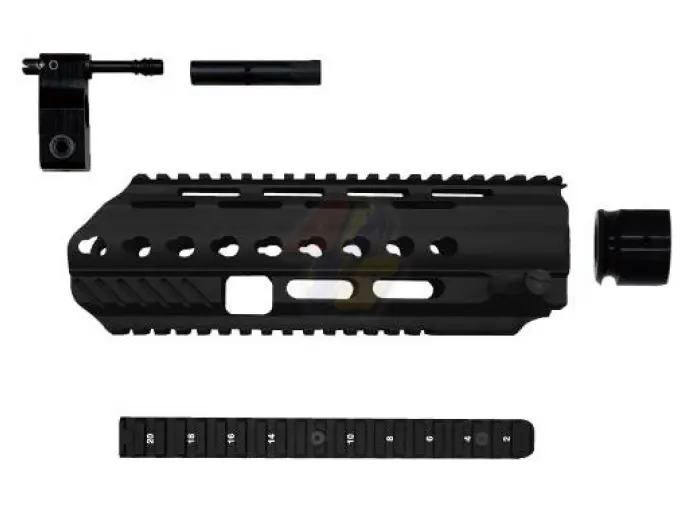 Angry Gun L85A3 Conversion Kit For WE L85 GBB Series - BK