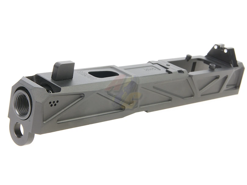 JDG WAR Afterburner RMR Slide Set for Umarex/ VFC G19 Gen.3 GBB - Black with Black Barrel