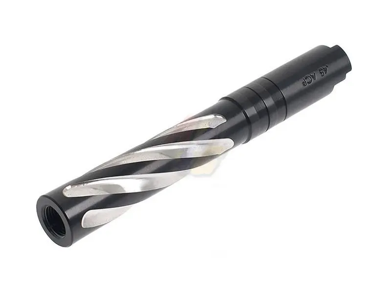 5KU Tornado Steel Threaded Outer Barrel for Tokyo Marui Hi-Capa 5.1 Series GBB (Black)