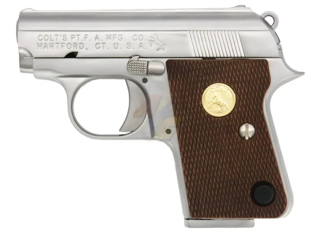 Cybergun Colt.25 GBB Pistol with Marking - Silver (by WE)
