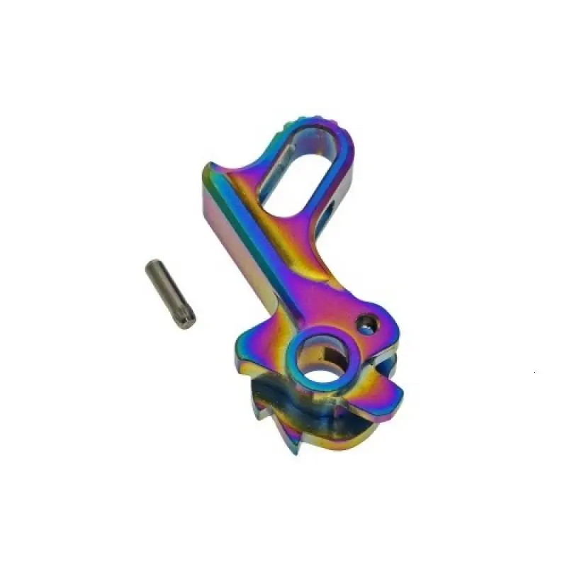 COWCOW Technology Match Grade Stainless Steel Hi-Capa Hammer (Rainbow)