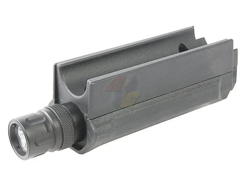 [ARES-HG-003-BK] ARES 'STRIKER' AS03 Handguard with Flashlight (Black)