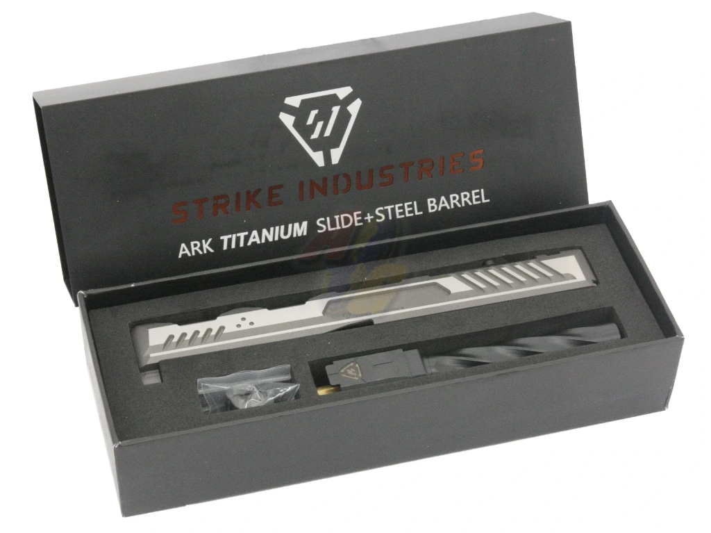 [GP-EMG-PP11-NR] EMG Strike Industries ARK 17 Titanium Slide and Steel Barrel for Tokyo Marui G17 Gen.3 GBB Series