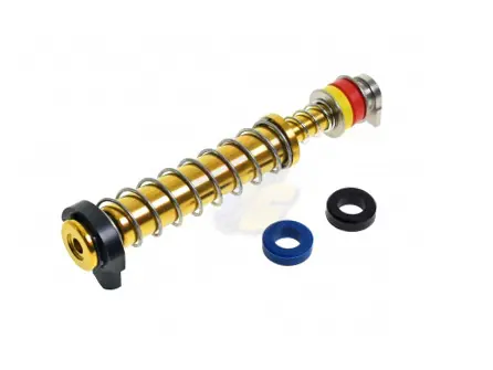 COWCOW Technology Stainless Steel Guide Rod Set for Tokyo Marui G17 Gen4 GBB (Gold)