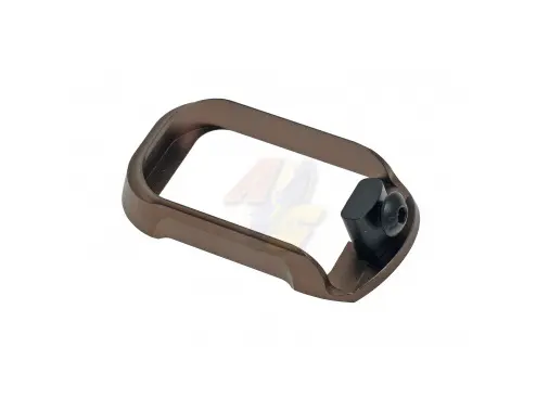 COWCOW Technology CNC Aluminum Magwell for Tokyo Marui G17 Gen.4 GBB (FDE)