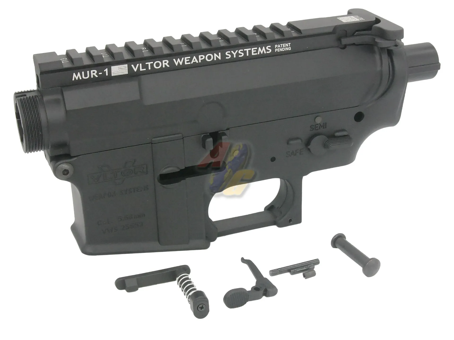 E&C VLT Type Metal Receiver - CNC V Logo