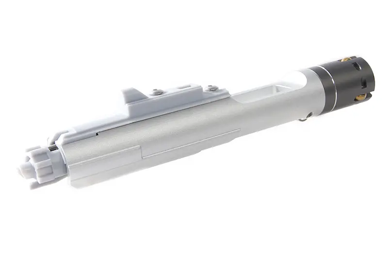 G&P MWS Forged Aluminum Complete M16VN Bolt Carrier Group Set for TM Buffer Tube (Silver)