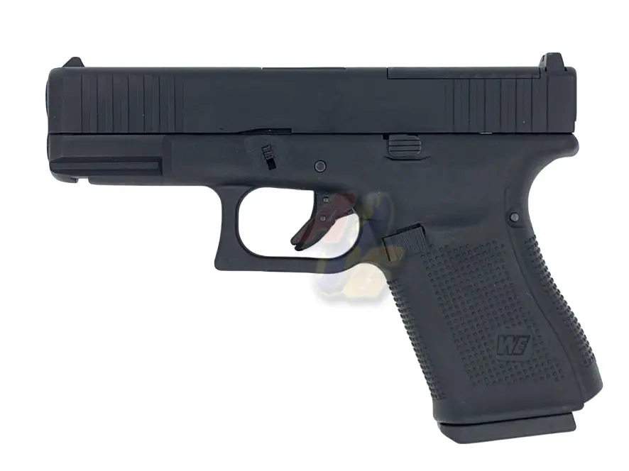 WE G19 Gen5 MOS Metal Slide GBB Pistol - BK