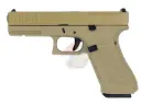 WE G17 Gen5 MOS Metal Slide GBB Pistol - TAN