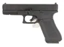 WE G17 Gen5 MOS Metal Slide GBB Pistol - BK
