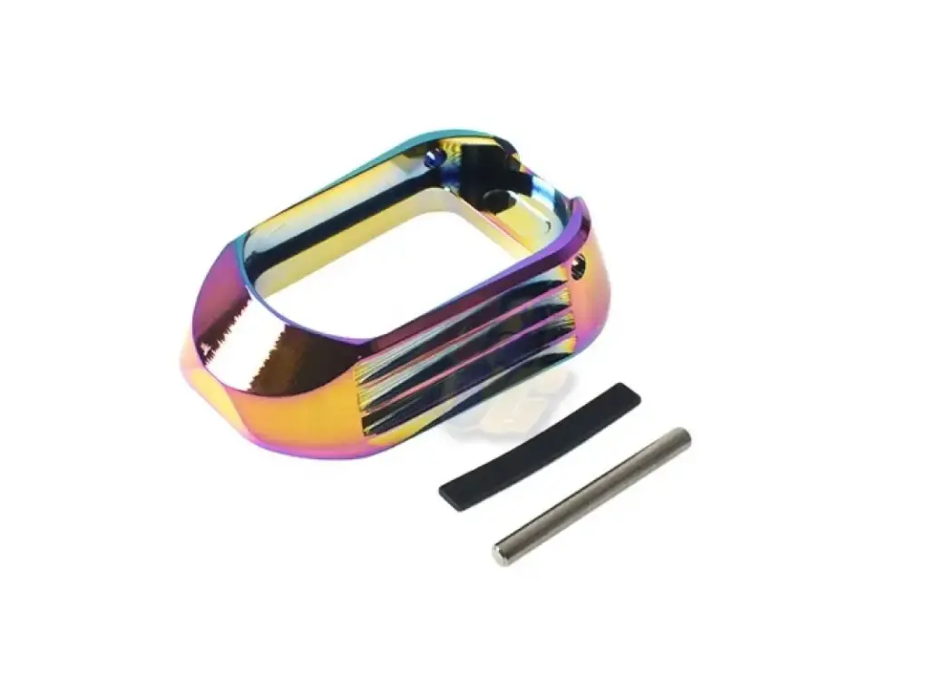 COWCOW Technology Aluminum CNC Match Grade T01 Magwell for Tokyo Marui Hi-Capa Series GBB (Rainbow)