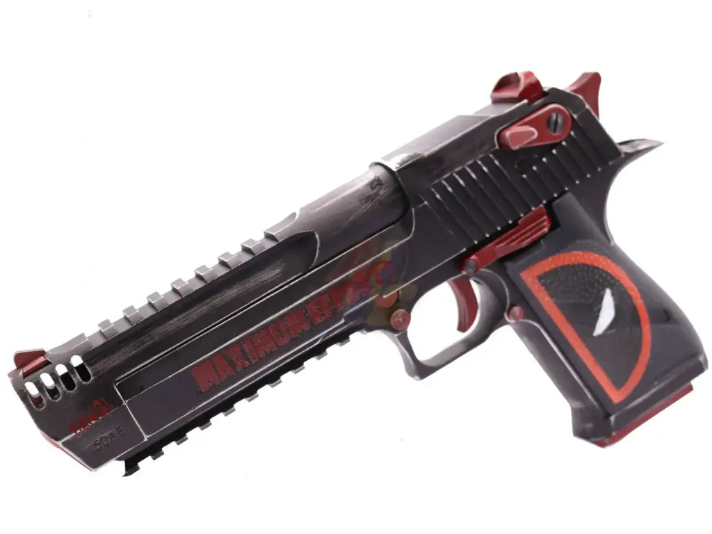 [WE-CY-CG-0021] Cybergun/ WE Full Metal Desert Eagle L6 .50AE Pistol - Licensed (Dead Pool Edition) (by WE)