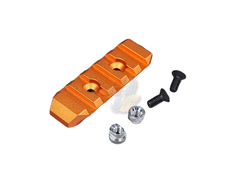 SLONG CNC KeyMod Rail - Orange (65mm)