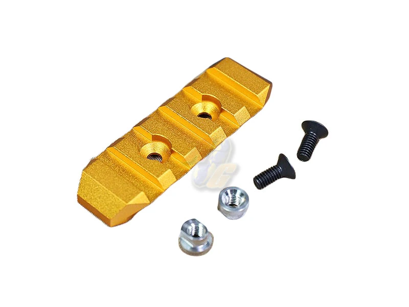 SLONG CNC KeyMod Rail - Gold (65mm)