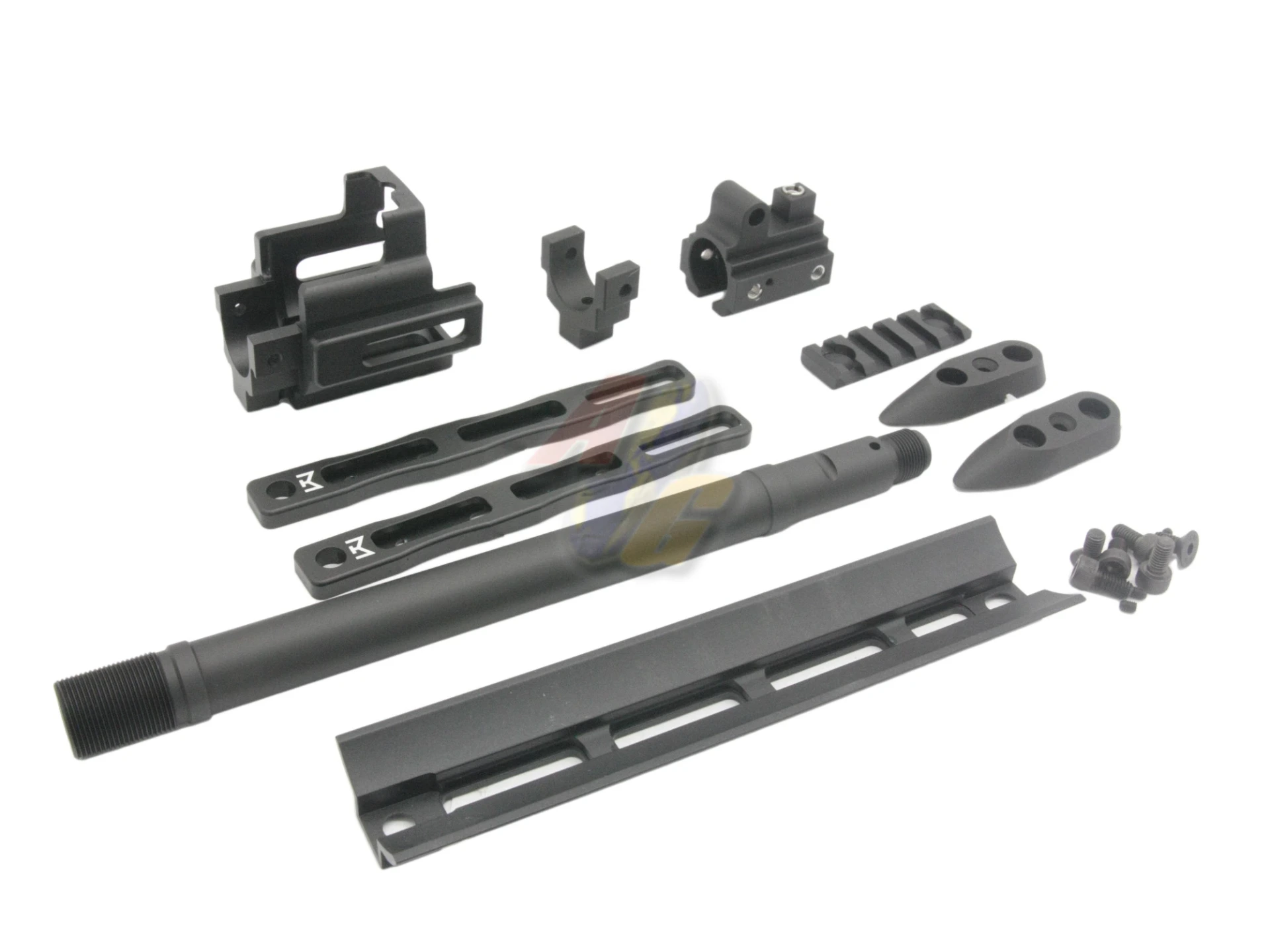 [RGW-R005-BK] RGW M-Lok Rail Kit for Cybergun/ WE SCAR GBB Series - BK