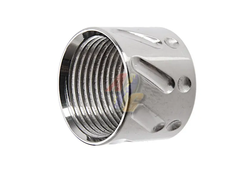 5KU Knurled Thread Protector (14mm-/ Silver)