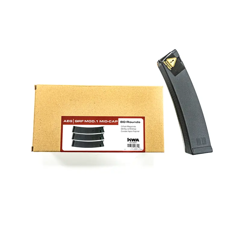 KWA QRF MOD.1 AEG 2.5 80 Rounds Magazine Box Set (3 Pcs)