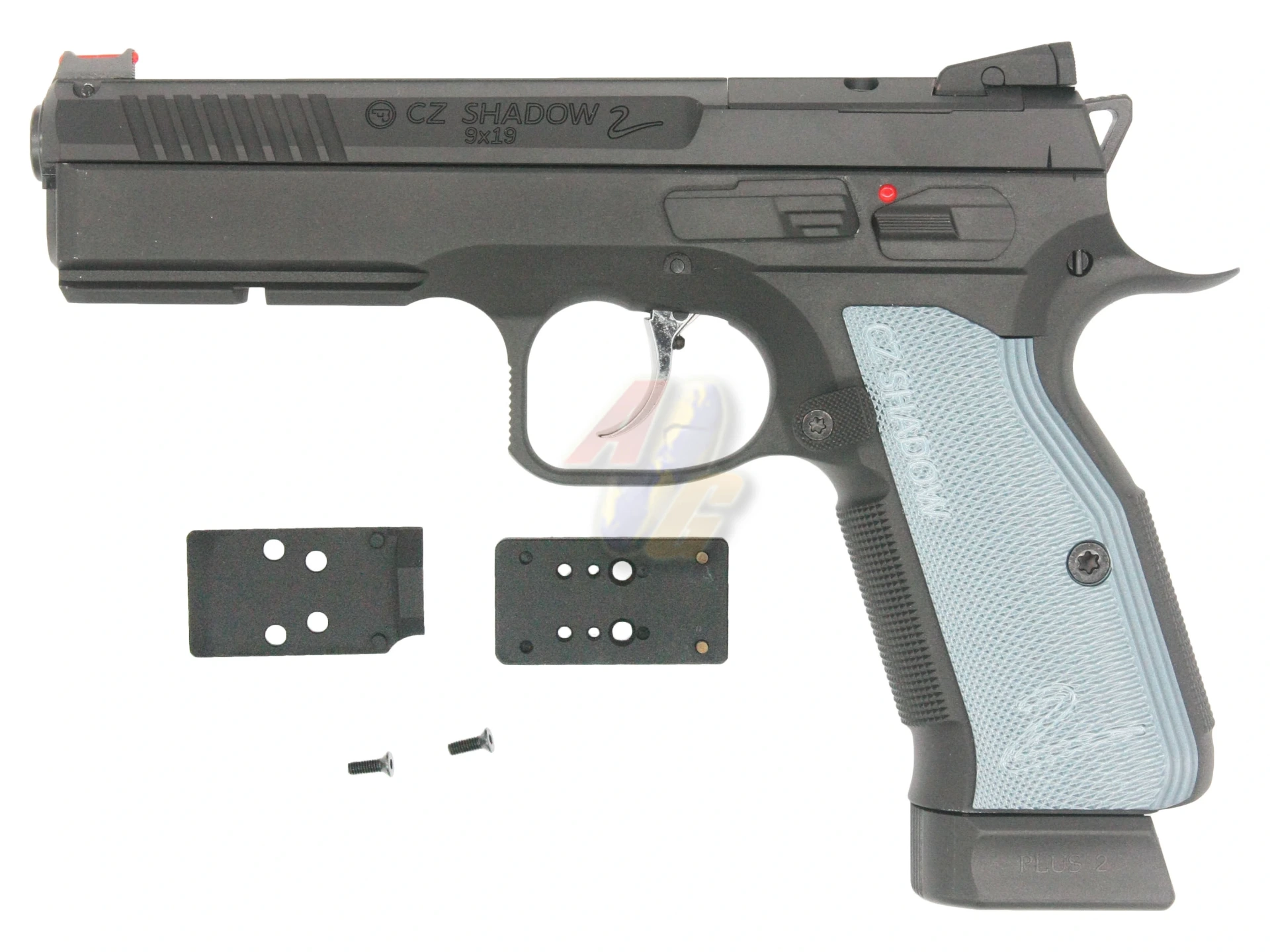 AG Custom KJ Works CZ Shadow 2 Co2 GBB with FPR CZ Shadow 2 Aluminum Slide Set