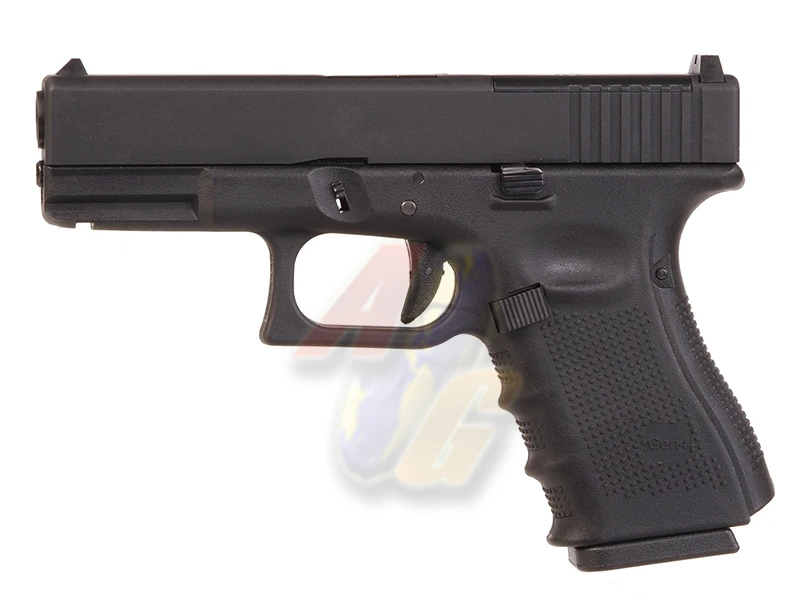 WE G19 Gen4 MOS Metal Slide GBB Pistol - BK