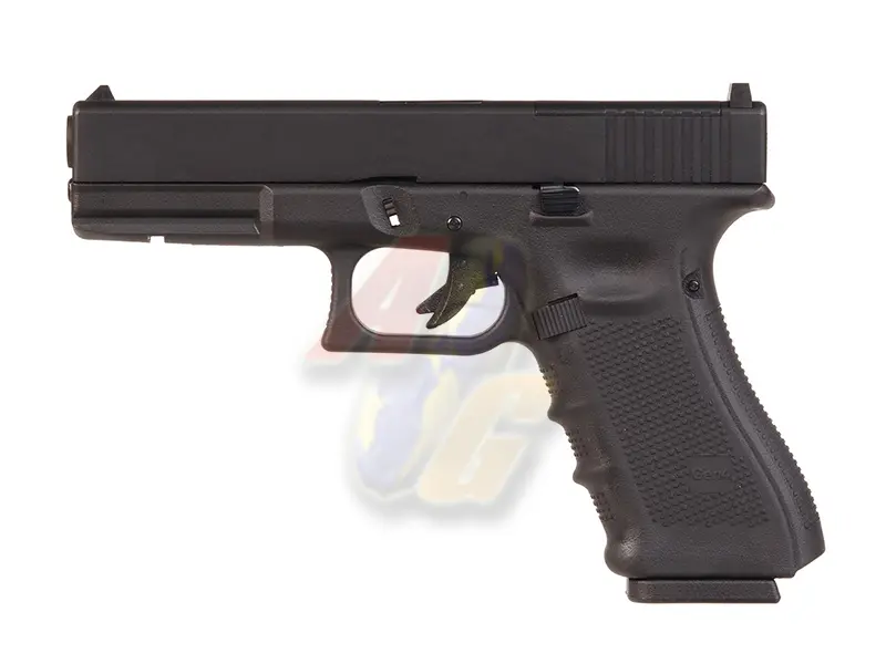WE G17 Gen4 MOS Metal Slide GBB Pistol - BK