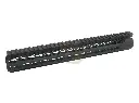 C&C Tac Bravo Style KMR 13" KeyMod Rail for M4/ M16 GBB Series - Black