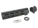 RGW M4 QD Takedown System M-Lok Handguard for WE, VFC M4/ AR 15 GBB Series - 9 Inch