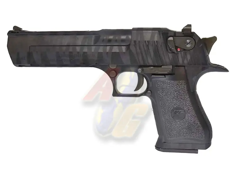 Cybergun Full Metal Desert Eagle .50AE Pistol - Tiger Stripe Black (Licensed) (by WE)